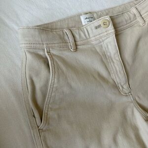 Wilfred cream cargo pants | size 6